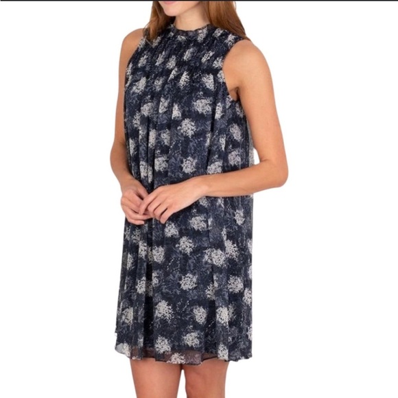 Joie Floral Sleeveless Batik Dress Size Small - Picture 1 of 5